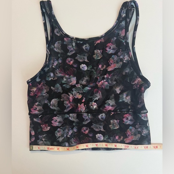 Lululemon Power Pivot Everlux Tank Floral Size 6 - Picture 4 of 5